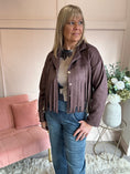 Load image into Gallery viewer, Fringe Tassel Jacket - Brown