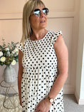 Load image into Gallery viewer, A Spotty Dotty Dress - White/Black