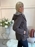 Load image into Gallery viewer, Reversible Mac Coat - Leopard/Brown