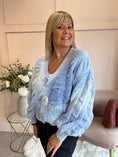 Load image into Gallery viewer, So Pretty Knit Cardigan - Pale Blue