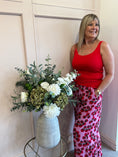Load image into Gallery viewer, We Love a Tomato Wide Pant - Pink/Red