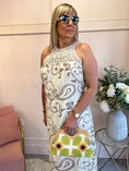 Load image into Gallery viewer, Paisley Halter Neck Maxi Dress - Cream/Coffee - Wardrobe By Simone