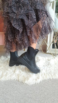 Load image into Gallery viewer, Demi - Tyre Tread Ankle Boot - Black