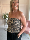Load image into Gallery viewer, Bandeau Top - Leopard