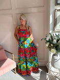 Load image into Gallery viewer, Tropical Vibes Maxi Dress - Multi Colour - Wardrobe By Simone