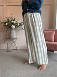 Load image into Gallery viewer, Striped Pant - Cream/Black