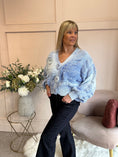 Load image into Gallery viewer, So Pretty Knit Cardigan - Pale Blue