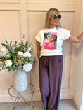 Load image into Gallery viewer, Leopard & Cocktail T Shirt - White