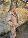 Load image into Gallery viewer, Short Hooded Jacket - Camel