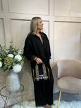 Load image into Gallery viewer, Suedette Zipped Jacket - Black