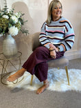 Load image into Gallery viewer, Candy Striped Jumper - Blue