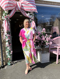 Load image into Gallery viewer, Floral Bloom Oversized Dress- Pinks - Wardrobe By Simone
