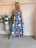 Load image into Gallery viewer, Sun At The Seaside Sundress - Electric Blue - Wardrobe By Simone