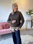 Load image into Gallery viewer, Oversized Hoody Jumper - Brown
