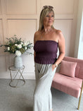 Load image into Gallery viewer, Bandeau Top - Plum
