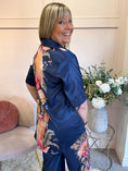 Load image into Gallery viewer, Tropical Paradise Shirt & Pant Set - Navy/Mix - Wardrobe By Simone