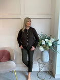 Load image into Gallery viewer, Frill Edge Cardigan - Brown