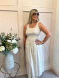Load image into Gallery viewer, Rib Vest Top & Skirt Dress - Beige