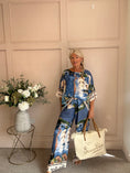 Load image into Gallery viewer, Santorini Top -Denim Blue One Size