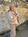 Load image into Gallery viewer, Short Hooded Jacket - Camel
