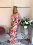 Load image into Gallery viewer, Escape To The Sun Jumpsuit - Coral/Mix - Wardrobe By Simone