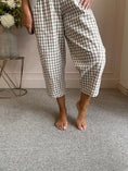 Load image into Gallery viewer, Gingham Pants - Brown One Size