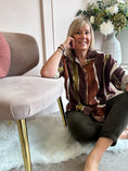 Load image into Gallery viewer, Stripes & Tones Of Autumn Shirt - Brown/Tan