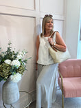 Load image into Gallery viewer, Side Tie Sleeveless Top - Stone