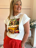 Load image into Gallery viewer, Giraffe & Duck T Shirt - White