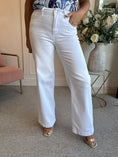 Load image into Gallery viewer, My Tina Fit Jeans - White - Wardrobe By Simone