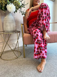 Load image into Gallery viewer, We Love a Tomato Wide Pant - Pink/Red