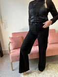 Load image into Gallery viewer, Super Cool Wide Jean - Black - Wardrobe By Simone