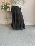 Load image into Gallery viewer, Gypsy Maxi Skirt - Black - Wardrobe By Simone