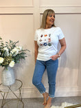 Load image into Gallery viewer, By The Seaside T-Shirt - White - Wardrobe By Simone