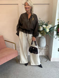 Load image into Gallery viewer, Lightweight Zip Jacket - Brown - Wardrobe By Simone