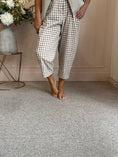 Load image into Gallery viewer, Gingham Pants - Brown One Size