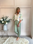 Load image into Gallery viewer, Hint Of Sparkle Shirt - Green/Mix - Wardrobe By Simone
