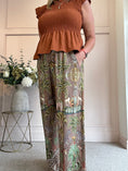 Load image into Gallery viewer, In The Jungle Wide Leg Trouser - Mocca