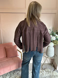 Load image into Gallery viewer, Fringe Tassel Jacket - Brown