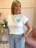 Load image into Gallery viewer, La Dolce Vita T Shirt - White - Wardrobe By Simone