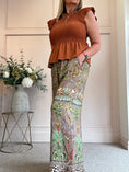 Load image into Gallery viewer, In The Jungle Wide Leg Trouser - Mocca