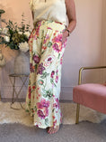 Load image into Gallery viewer, Flower Power Palazzo Pant - Yellow/Mix - Wardrobe By Simone