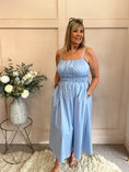 Load image into Gallery viewer, Midi Dress - Blue