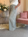 Load image into Gallery viewer, Dare To Stand Out Striped Pant - Khaki/Cream - Wardrobe By Simone