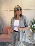Load image into Gallery viewer, Blazer Oversized And Pant - Beige Coffee - Wardrobe By Simone