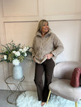 Load image into Gallery viewer, Cosy Zip Fleece - Taupe