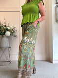 Load image into Gallery viewer, In The Jungle Wide Leg Trouser - Khaki