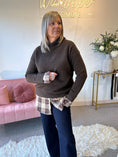 Load image into Gallery viewer, Oversized Hoody Jumper - Brown