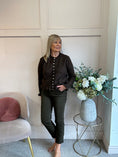 Load image into Gallery viewer, Frill Edge Cardigan - Brown