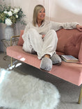 Load image into Gallery viewer, Chevron Cosy Lounge Set - Almond